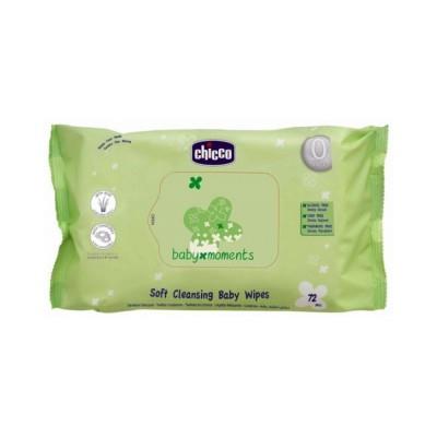 دستمال مرطوب چیکو تمیز‌ کننده کودک – بسته‌ 72 عددی Chicco Cleansing Wipes For Baby 72pcs